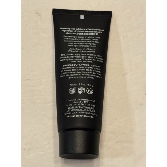 Gentle Dr. Brandt Microdermabrasion Age Defying Exfoliator 2.1 oz Skin Renewing - Picture 8 of 8